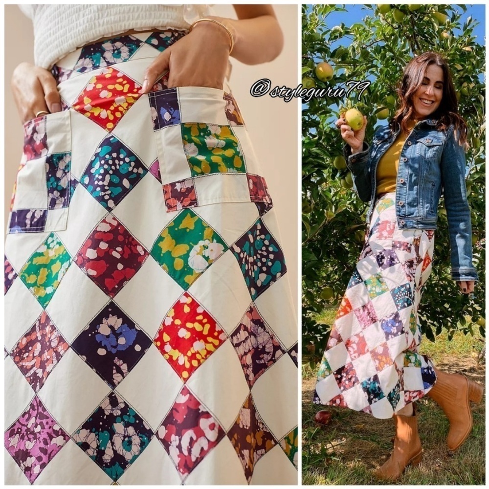 Anthropologie Tiny Carleen Patchwork Quilt Patter… - image 7